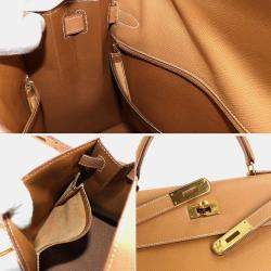 مملوكة مسبقًا حقيبة كتف هيرمس كيلي 28 كوتشوفي ل جلد إبصوم طبيعي