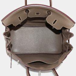 مملوكة مسبقًا Hermes Birkin 35 Togo Etoupe Handbag