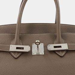 مملوكة مسبقًا Hermes Birkin 35 Togo Etoupe Handbag