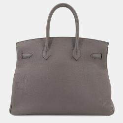 مملوكة مسبقًا حقيبة هيرمس بيركين 35 توغو إيتان
