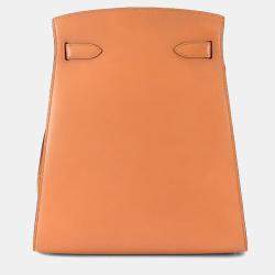 مملوكة مسبقًا Hermes Box Calf Leather Pink Beige Kelly Sport Shoulder Bag MM