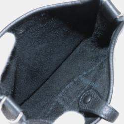 Pre Owned Hermes Black Clemence Evelyne TPM 16