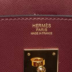 مملوكة مسبقًا حقيبة يد توتس هيرمس بيركين سيلير إتش مادام روج إتش إكسسوار مطلي ذهبي