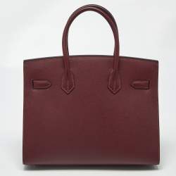 مملوكة مسبقًا حقيبة يد توتس هيرمس بيركين سيلير إتش مادام روج إتش إكسسوار مطلي ذهبي
