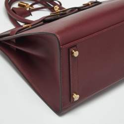 مملوكة مسبقًا حقيبة يد توتس هيرمس بيركين سيلير إتش مادام روج إتش إكسسوار مطلي ذهبي