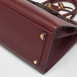 مملوكة مسبقًا حقيبة يد توتس هيرمس بيركين سيلير إتش مادام روج إتش إكسسوار مطلي ذهبي