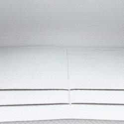 مملوكة مسبقًا Hermes Grey Epsom Maillon To Go Wallet