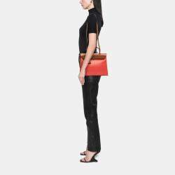 مملوكة مسبقًا Hermes Brown Orange Toile Herbag Zip 31