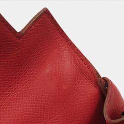 Pre Owned حقيبة هيرمس كيلي ريتورن كورشيفيل أحمر 32