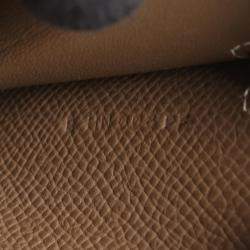 Pre Owned Hermes Kelly To Go Gray Epsom Leather Shoulder Bag