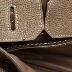 مملوكة مسبقًا حقيبة توتس هيرمس بيركين جلد توغو إيتوب إكسسوار مطلي بلاديوم