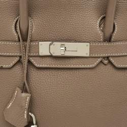 مملوكة مسبقًا حقيبة توتس هيرمس بيركين جلد توغو إيتوب إكسسوار مطلي بلاديوم