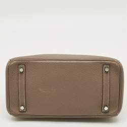 مملوكة مسبقًا حقيبة توتس هيرمس بيركين جلد توغو إيتوب إكسسوار مطلي بلاديوم