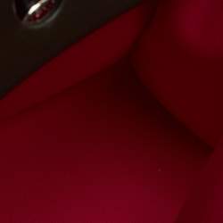 Pre Owned Hermès Herbag Zip 31 Rose Extreme/Khaki Toile and Vache Hunter Top Handle Bag