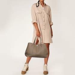 مملوكة مسبقًا Hermès Garden Party 36 Etoupe Negonda Leather Tote