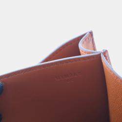 Pre Owned حقيبة هيرمس كونستانس 18 جلد نعامة ذهبي