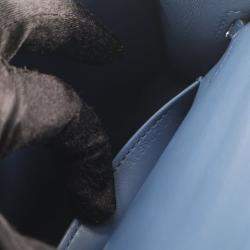 Pre Owned حقيبة هيرمس ميني كيلي 20 إبصوم أزرق غامق