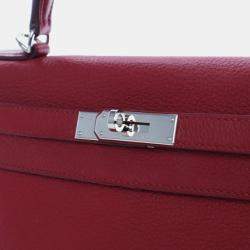 مملوكة مسبقًا Hermes Rouge Garance Togo Kelly 28