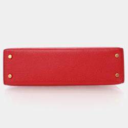 مملوكة مسبقًا حقيبة هيرمس كلي ميني إيبسوم روج دي كور 20