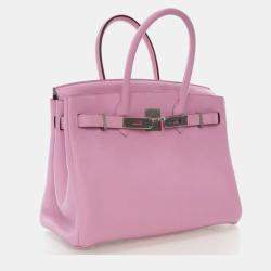 Pre Owned حقيبة هيرمس بيركن 30 موف كليمنس