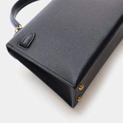 مملوكة مسبقًا Hermes Mini Kelly 20 Noir Epsom Bag