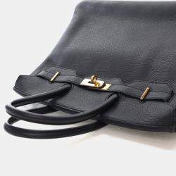 مملوكة مسبقًا حقيبة هيرمس بيركين 35 توغو نوار