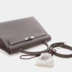 Pre Owned حقيبة هيرمس كيلي سيليير إيتان إبسوم 32