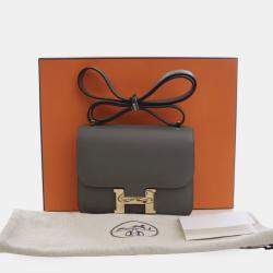 Pre Owned Hermes Mini Evercolor Verso Constance 18