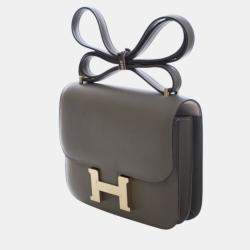 Pre Owned Hermes Mini Evercolor Verso Constance 18