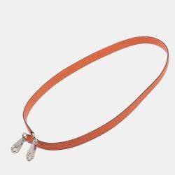 مملوكة مسبقًا Hermes Orange Epsom Kelly II Sellier 28