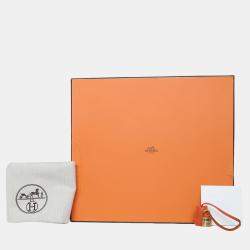 مملوكة مسبقًا Hermes Birkin 30 Orange Leather Bag