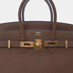 مملوكة مسبقًا حقيبة هيرمس بيركين ريتورن 25 بُني تويّو