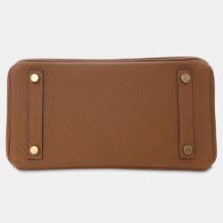 مملوكة مسبقًا حقيبة هيرمس بيركين ريتورن 25 بُني تويّو