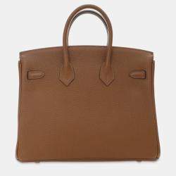 مملوكة مسبقًا حقيبة هيرمس بيركين ريتورن 25 بُني تويّو