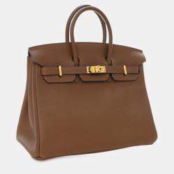 مملوكة مسبقًا حقيبة هيرمس بيركين ريتورن 25 بُني تويّو