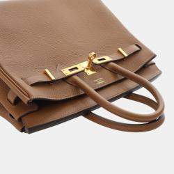 مملوكة مسبقًا حقيبة هيرمس بيركين ريتورن 25 بُني تويّو