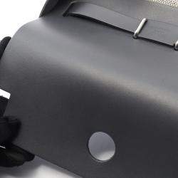 Pre Owned حقيبة هيرمس هيرباغ زيپ ميني كتف قماش و جلد توال إتش فاش هانتر بيج/رمادي أردواز