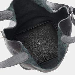 Pre Owned حقيبة هيرمس بيكوتين لوك 22 توريلون كليمونس أسود