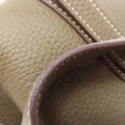 مملوكة مسبقًا Hermes Picotin Lock 18 Etoupe Handbag With Silver Hardware Taurillon