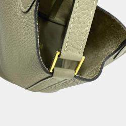 مملوكة مسبقًا حقيبة هيرمس بيكوتين لوك 19 توريلون كليمينس رمادي ساجي