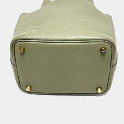 مملوكة مسبقًا حقيبة هيرمس بيكوتين لوك 19 توريلون كليمينس رمادي ساجي