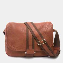 مملوكة مسبقًا Hermes Shoulder Crossbody Shoulder Bag Brown
