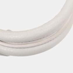 مملوكة مسبقًا Hermes  Birkin 30 White Taurillon Clemence Handbag