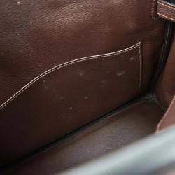 مملوكة مسبقًا Hermes Haut a Courroies 32 Havane Fjord Leather Top Handle Bag