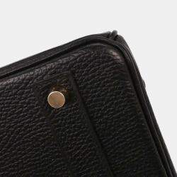 Pre Owned Hermes Black Ardennes Birkin 40 Handbag