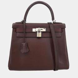 مملوكة مسبقًا حقيبة هيرمس كيلي ريتورني 28 فو إيفرجرين هافان 2 طريق