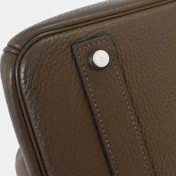 مملوكة مسبقًا حقيبة هيرمس بيركين 40 جلد توريلون كليمنس رمادي توب