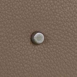 مملوكة مسبقًا Hermes Etoupe Gray Taurillon Clemence Shoulder Kelly Handbag