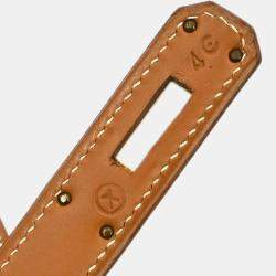 مملوكة مسبقًا Hermes Natural Veau Chamonix Kelly 32 Sellier 2way Handbag