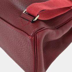 Pre Owned حقيبة ظهر هيرمس روج H فيورد كيلي أ دوس جي إم